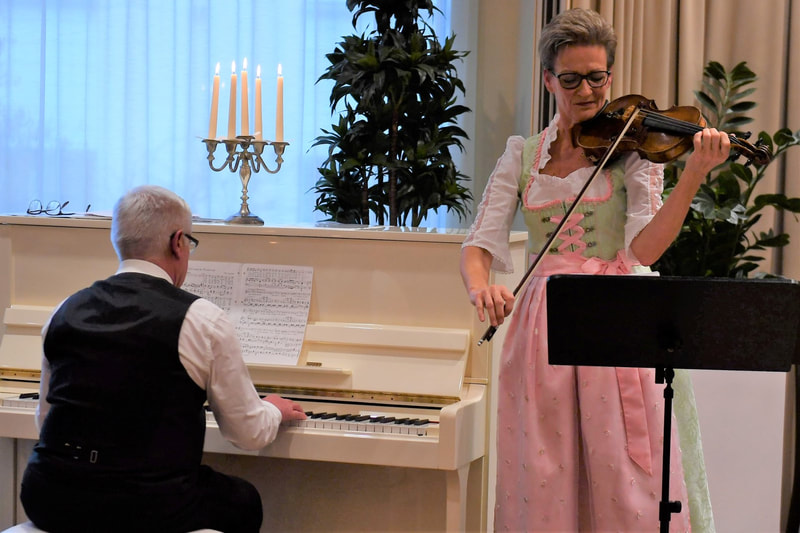 Duo "Musica Arte Vienna" mit Urs Germann (Piano) und Marie-Louise Mouthon (Violine)